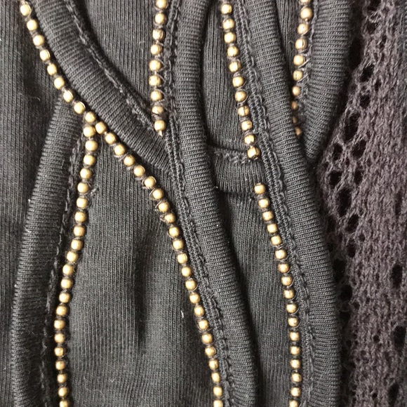 Free people beaded empire waist sleeveless top - Picture 3 of 6